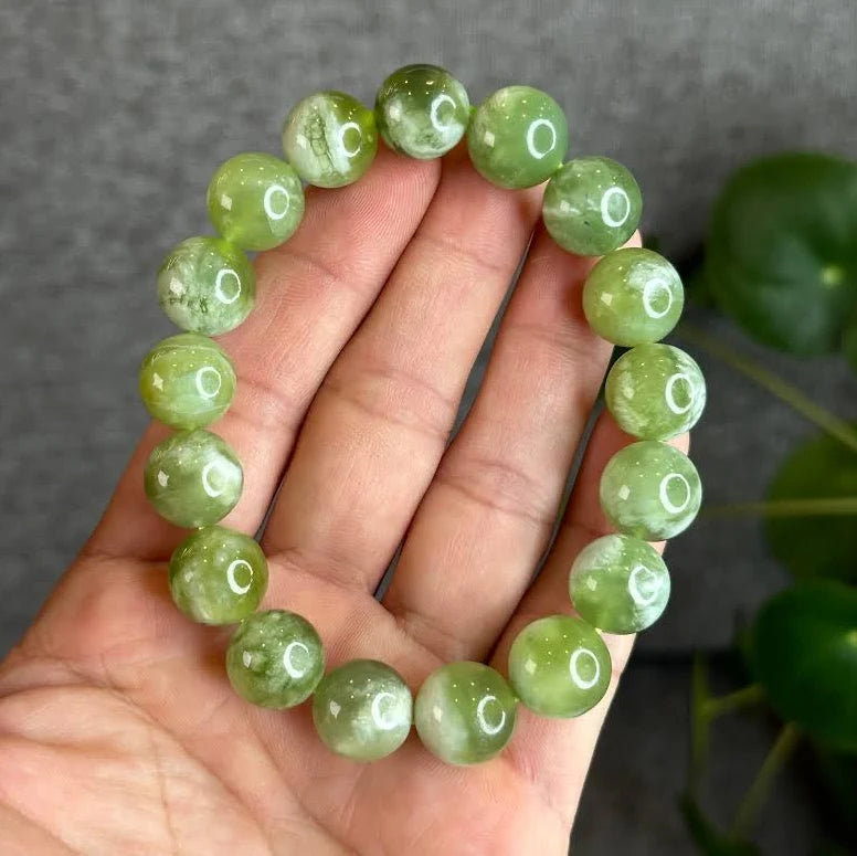 Bracelet - Serpentine Jade 9mm